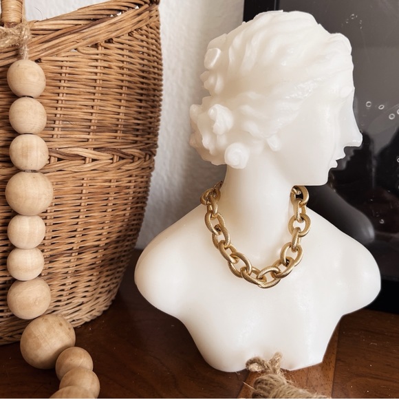 18K GOLD PLATED CABLE BRACELET #0307 - Picture 2 of 3